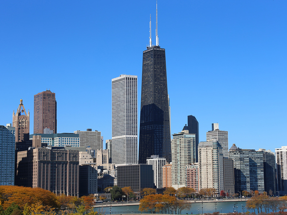 can you see canada from chicago